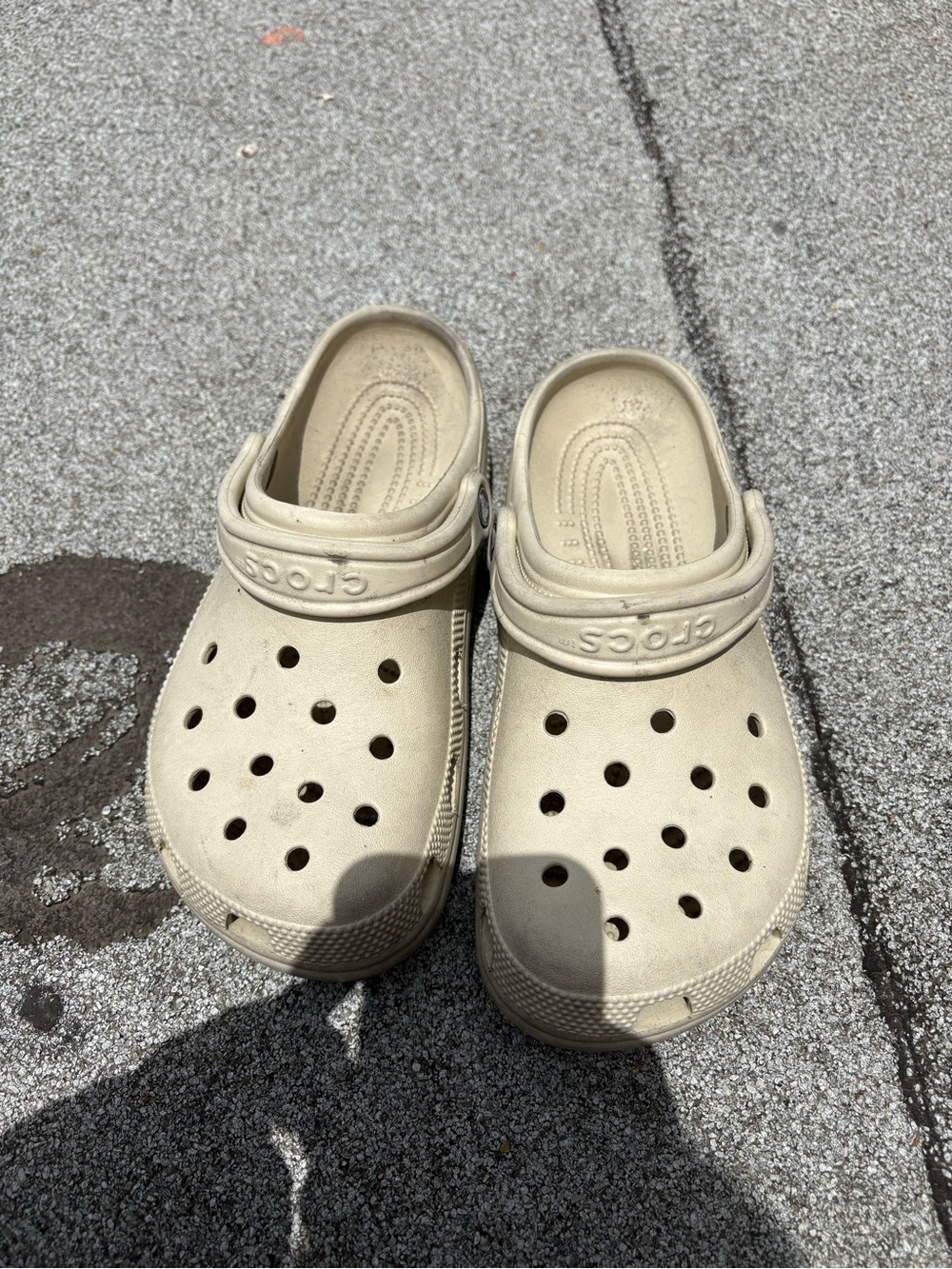 Off white crocs